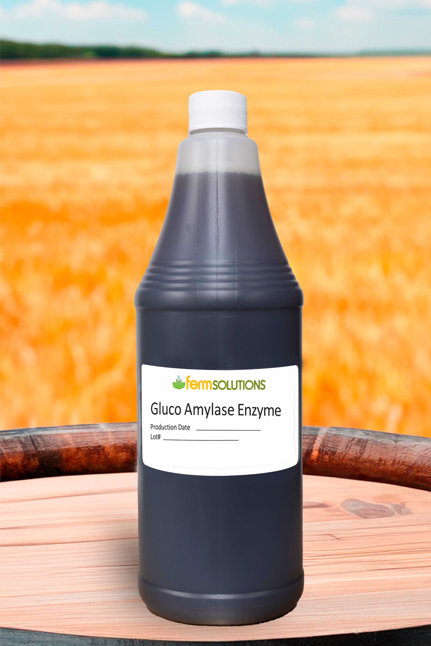 1 liter jug of Gluco Amylase enzyme