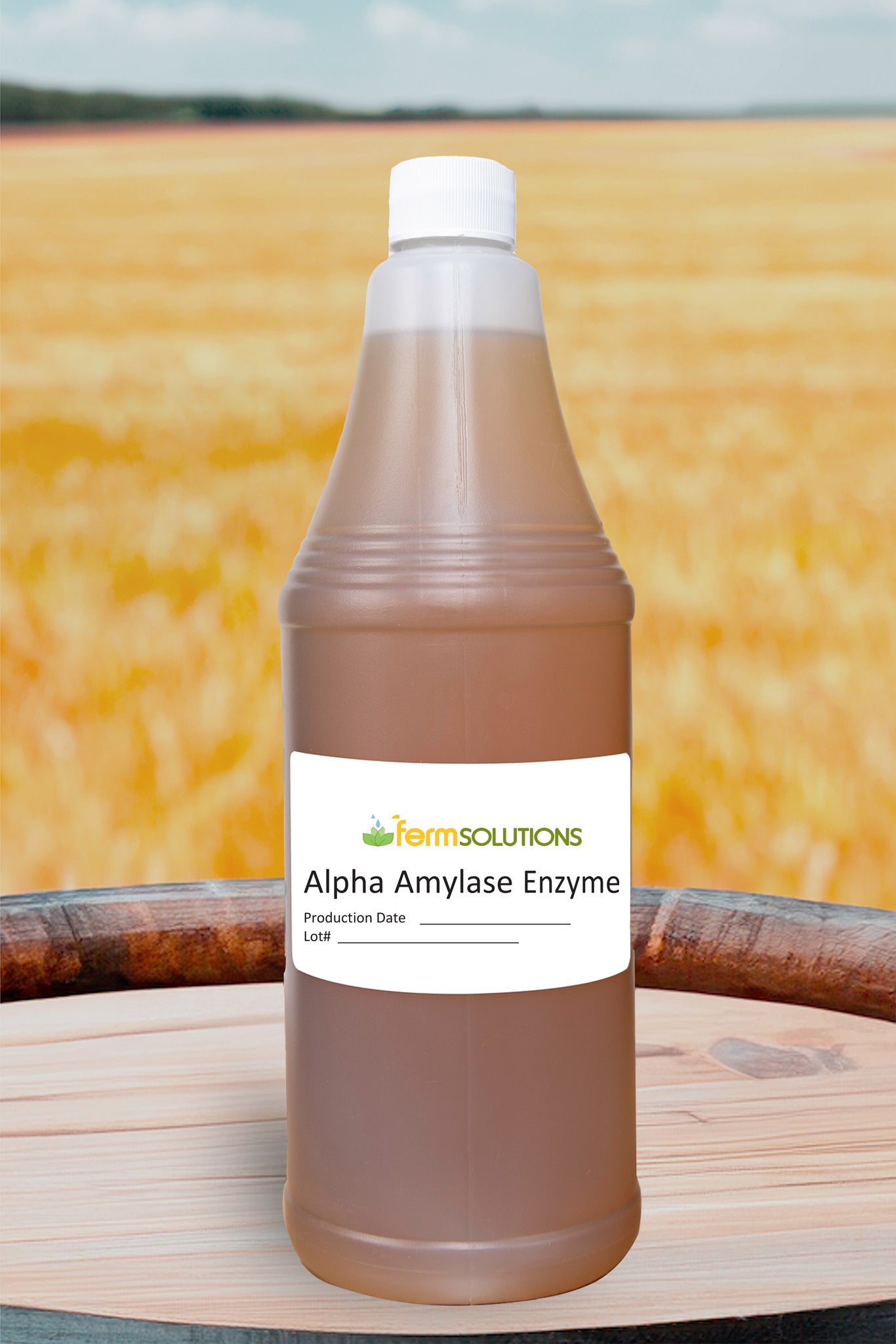 1 liter jug of Alpha Amylase enzyme